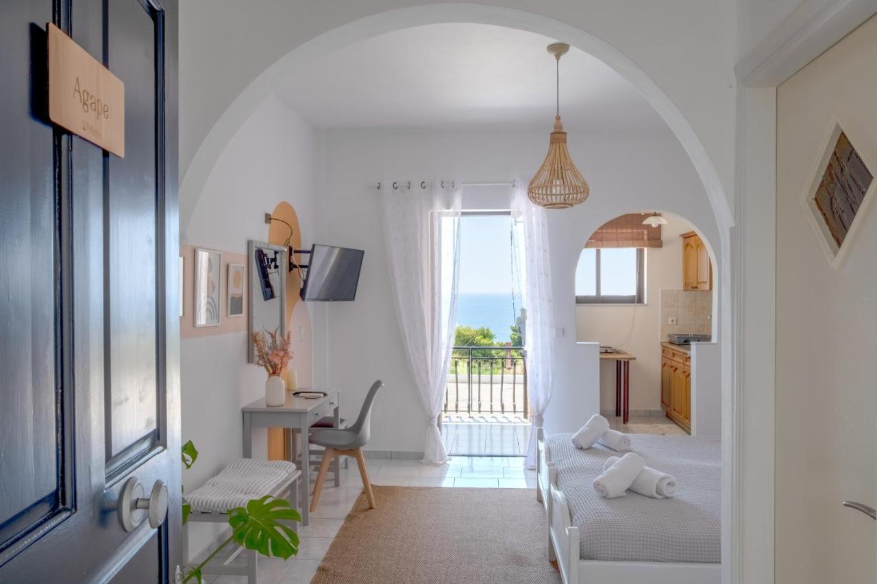 Pefkides Aegina Boutique Apartments Agía Marína Exterior foto
